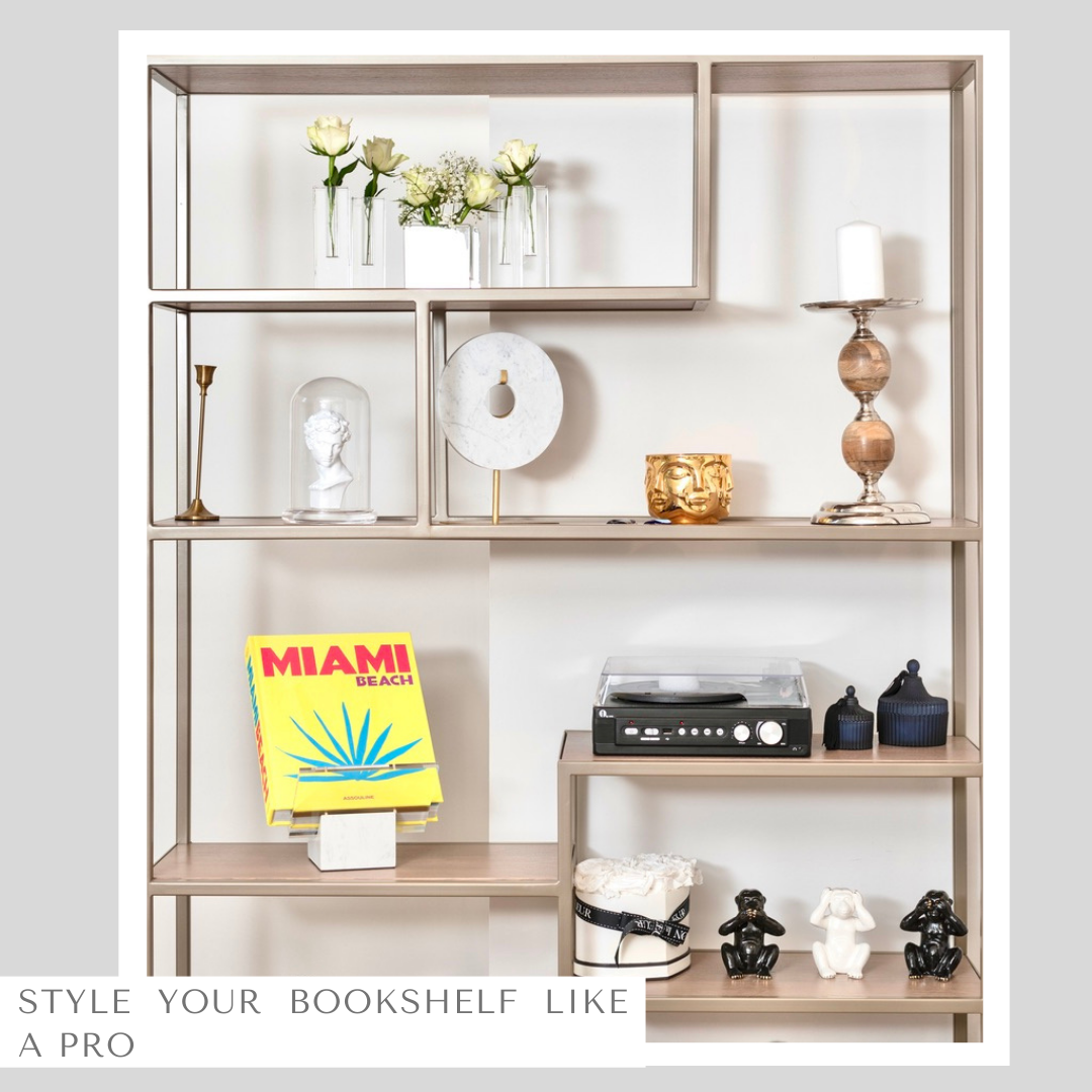 How to Style Your Bookshelf Like a Pro