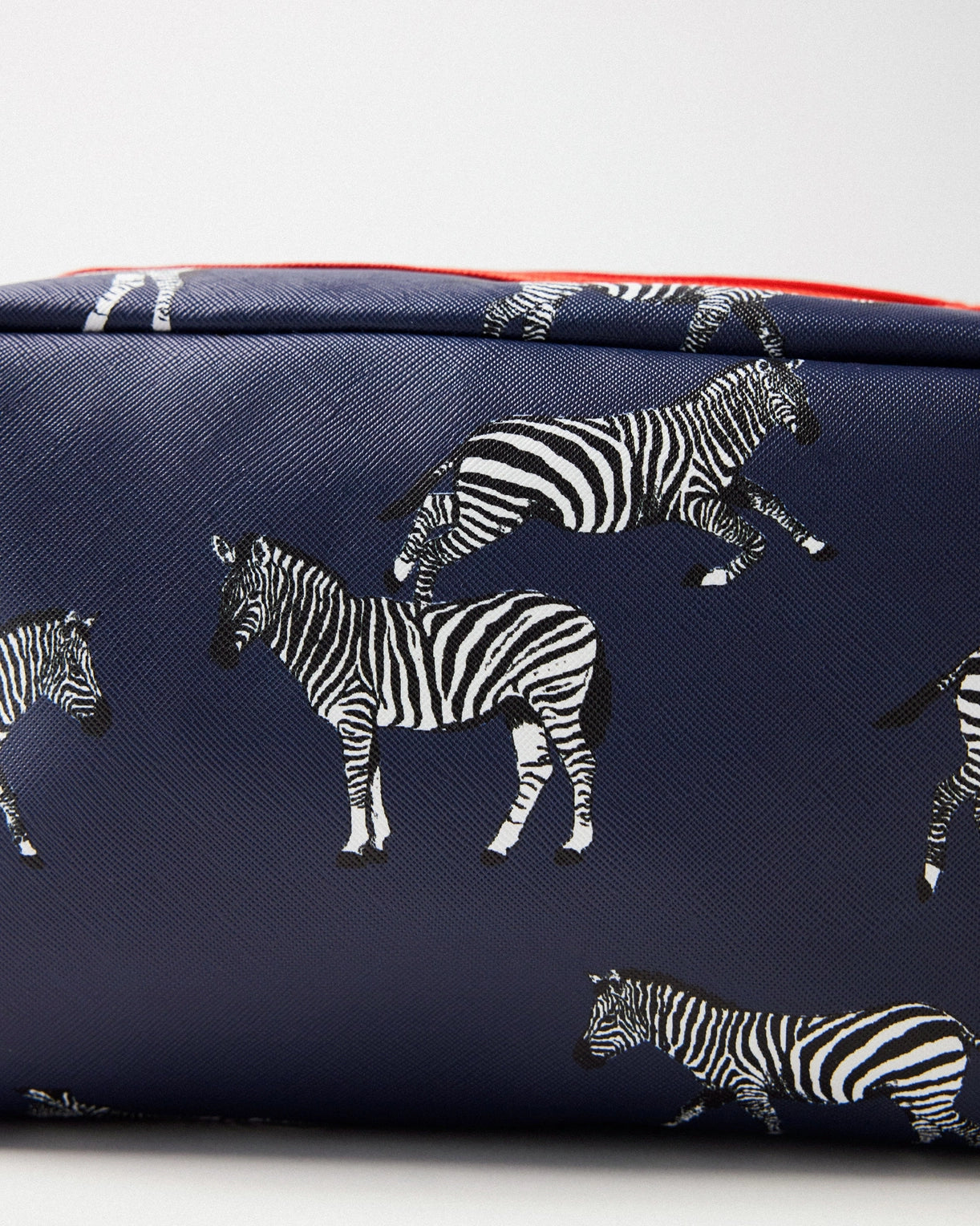 Zebra Print Cosmetic Bag